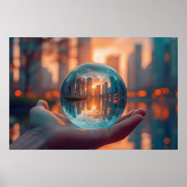 Innanför en sfär poster