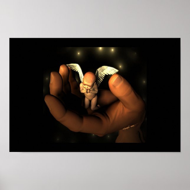 Innanför Gods Hand Poster (Framsidan)