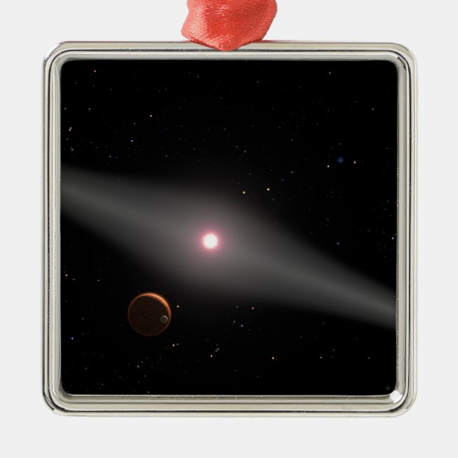 Innanför närheten julgransprydnad metall (Framsidan)