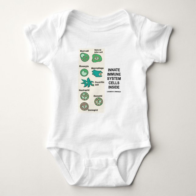 Innate inre immunförsvarceller tee shirt (Framsida)