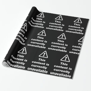 ⚠ Innehåll är för närvarande inte tillgängligt för Presentpapper