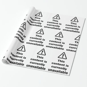⚠ Innehåll är för närvarande inte tillgängligt Presentpapper