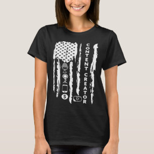 Innehåll Creator bloggare vlogger influencer Ameri T Shirt