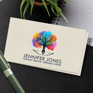 Innehåll Creator - Copywriter - Freelance Writer Visitkort