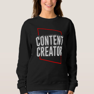 Innehåll Creator Vlogger Bloggare Influencer Podca T Shirt