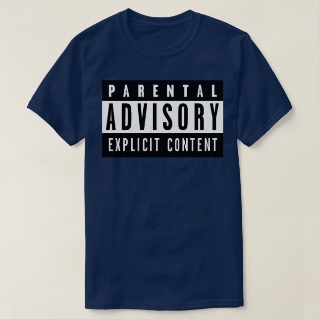 Innehåll explicit t shirt (Design framsida)
