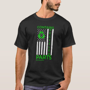 Innehåller återvunna delar Organtransplantation Ni T Shirt