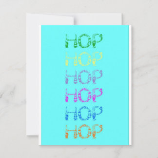 Innehåller hälsningskort för Bunnies Påsk Skutt Julkort