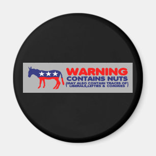 Innehåller tokig anti liberal magnet