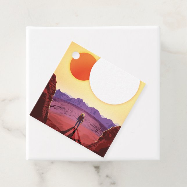 Innehåller utrymmesresmål Planet Äventyr Gåvor Etiketter (På plats)