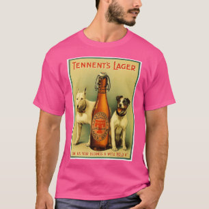 Innehållsinstans, Vintage Lager Beer Annonsering S T Shirt