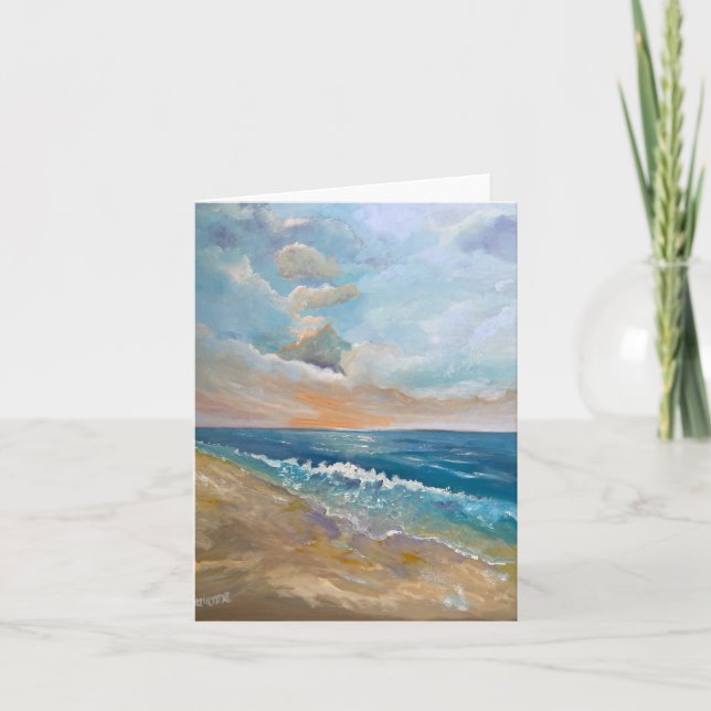 Innehas av Horisont Notecard Tack Kort (Framsida)