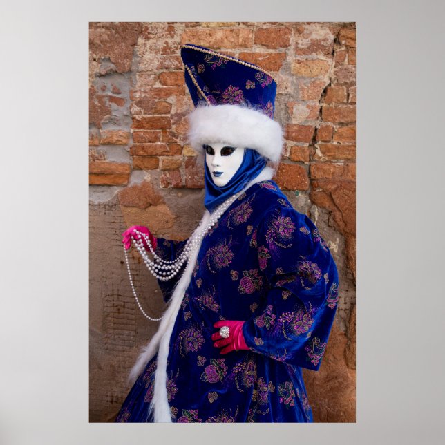 innehav i karnival Costume, Venedig Poster (Framsidan)
