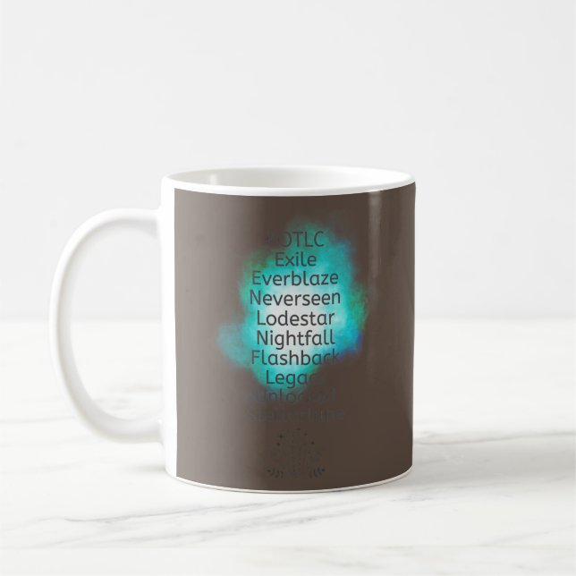 Innehavare av Borttappad Cities Bok Series Bok Tit Kaffemugg (Vänster)