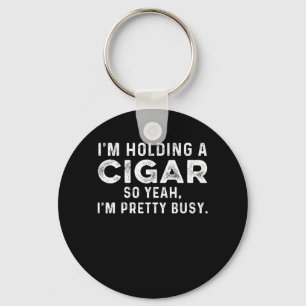 Innehavare av cigarrrökare Humidor Tobacco Cigars Nyckelring