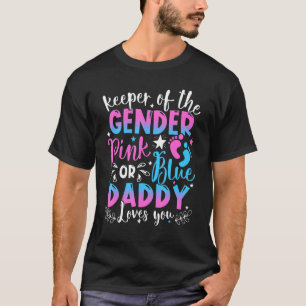 Innehavare av den Gender Rosan eller Kärleken Blå T Shirt