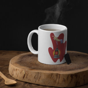 Innehavare av en Lantern Kaffemugg
