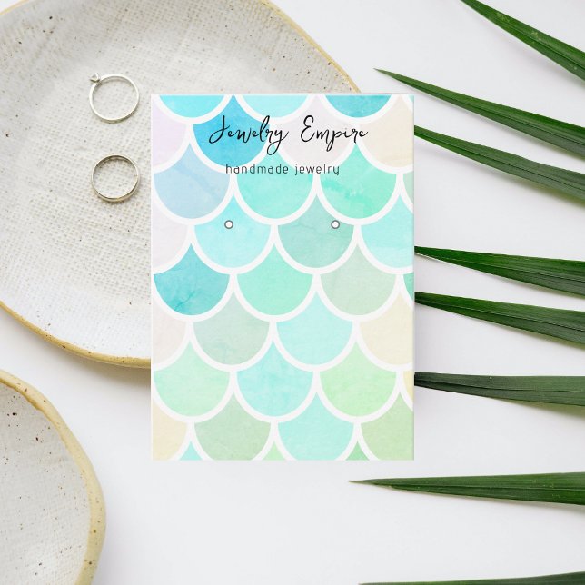 Innehavare av färgad Sjöjungfru av Grönt Visitkort (Skapare uppladdad)