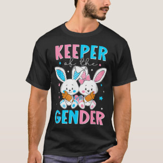 Innehavare av Gender Boy eller Girl Påskhare Gend T Shirt