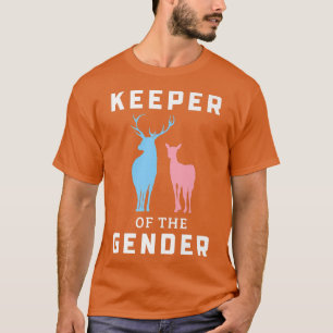 Innehavare av Gender Buck eller Doe Gender-visning T Shirt