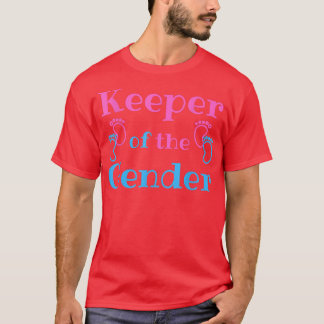 Innehavare av gender Cute Gender Reveal Party Idea T Shirt