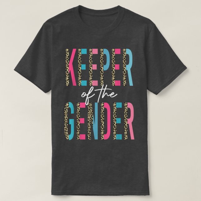 Innehavare av gender för Gender Gender-visning T Shirt (Design framsida)