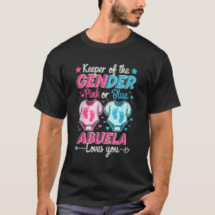 Innehavare av Gender för Rosa av eller blått Abuel T Shirt
