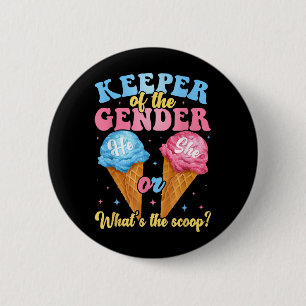 Innehavare av Gender Ice Cream Whings the Scoop Ge Knapp