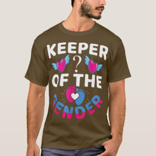 Innehavare av Gender Reveal Baby annonseringsdel T Shirt