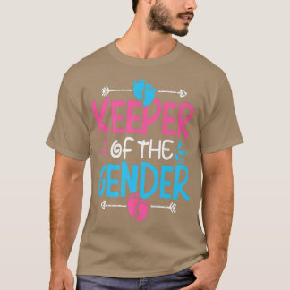 Innehavare av Gender Roligt Gender Reveal Party Bo T Shirt