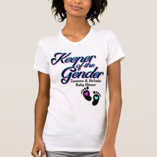Innehavare av Gender Rosa och blått Gender T Shirt