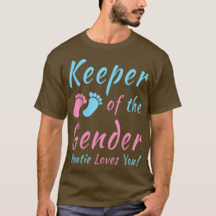 Innehavare av Genderna Auntie Kärlek You Gender Re T Shirt