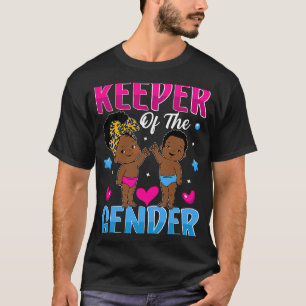 Innehavare av Genderna Baby Gender Reveal Anno T Shirt