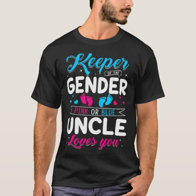 Innehavare av Genderna farbror Kärlek du Baby T Shirt (Framsida)
