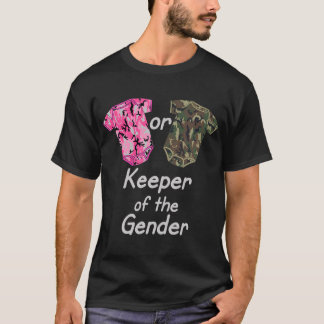 Innehavare av Genderna för att visa Rosa eller Grö T Shirt