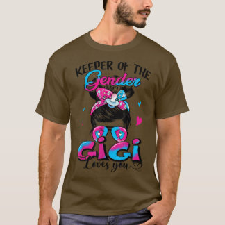 Innehavare av Genderna Gigi Kärlek du Messy Bun Ge T Shirt