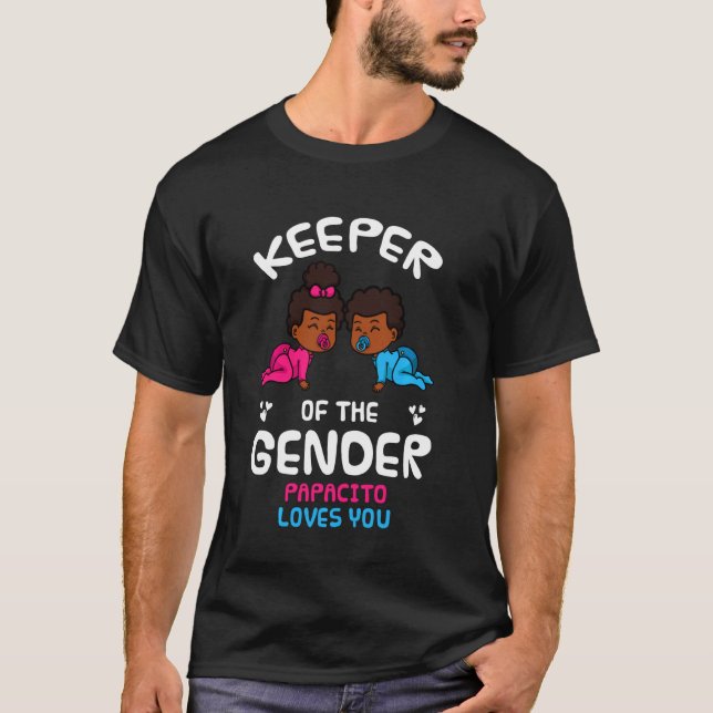 Innehavare av Genderna Papacito Kärlek du African  T Shirt (Framsida)