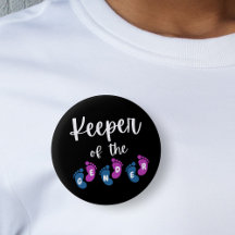 Innehavare av Genderna Reveal Baby Feet Baby Showe