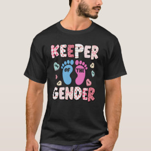 Innehavare av Genderna Reveal Baby Gravid Valenti T Shirt