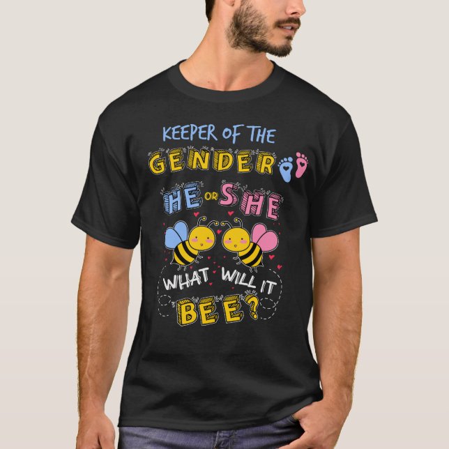 Innehavare av Genderna vad det kommer att bli Grav T Shirt (Framsida)