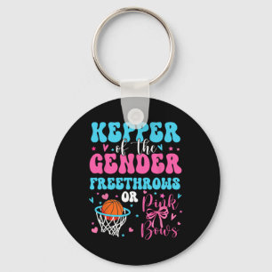 Innehavare av Gendernas fria spolar eller Rosa Bow Nyckelring