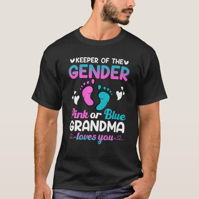 Innehavare av Gendernas Rosa eller Kärlek av blå m T Shirt (Framsida)