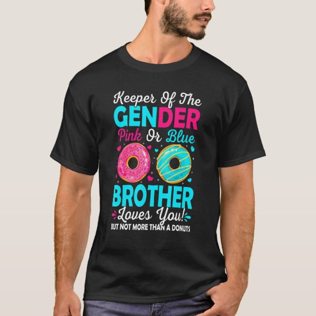 Innehavare av Gendernas Rosa eller Kärlek för blå  T Shirt (Framsida)