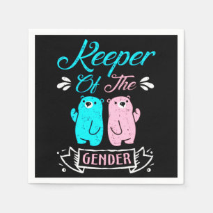 Innehavare av Gendernas Rosa och blå Nalle Pappersservett