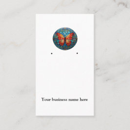 Innehavare av insektskort av stelt glas visitkort