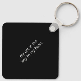 innehavare av lovecatecken nyckel nyckelring