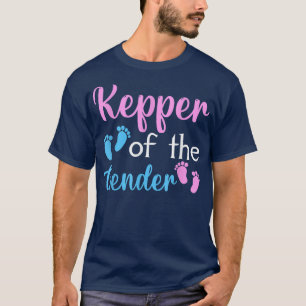 Innehavare av meddelande om Gender i Party Baby T Shirt