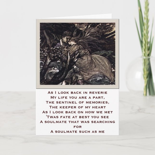 Innehavare av mitt hjärta kort (Framsida)