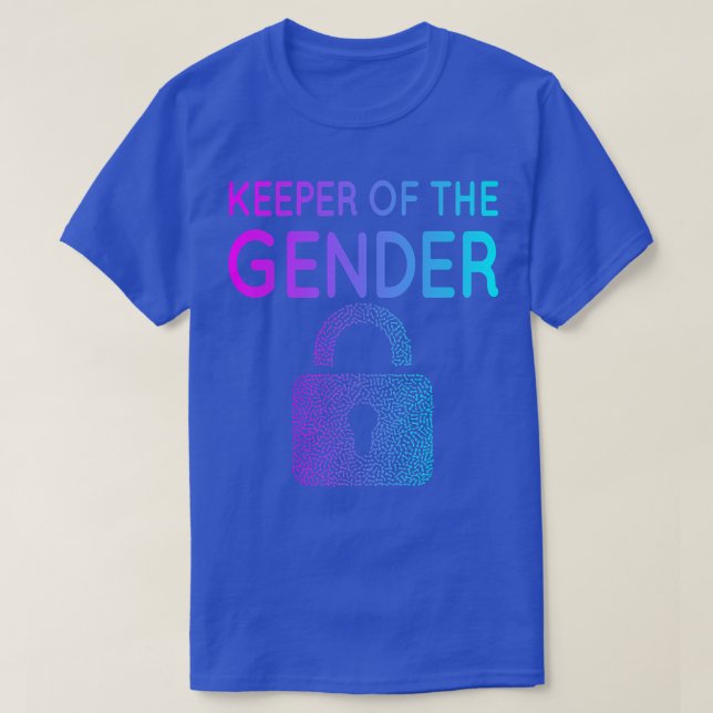 Innehavare av nouncemen vid Genderna Reveal Party  T Shirt (Design framsida)