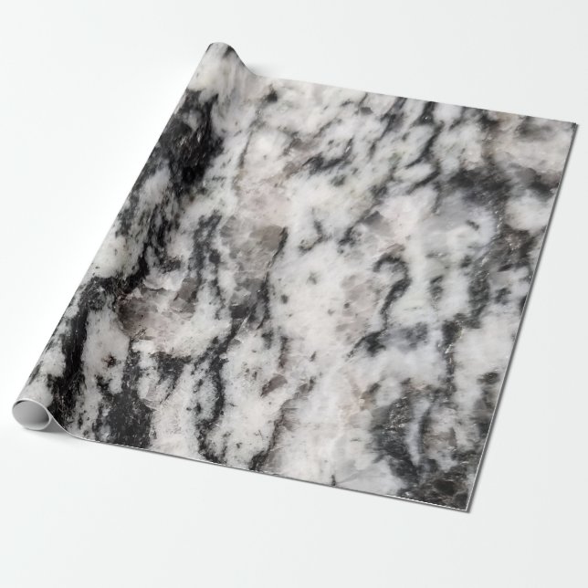 Innehavare av pass för abstrakt, vita och svarta f presentpapper (Utrullad)